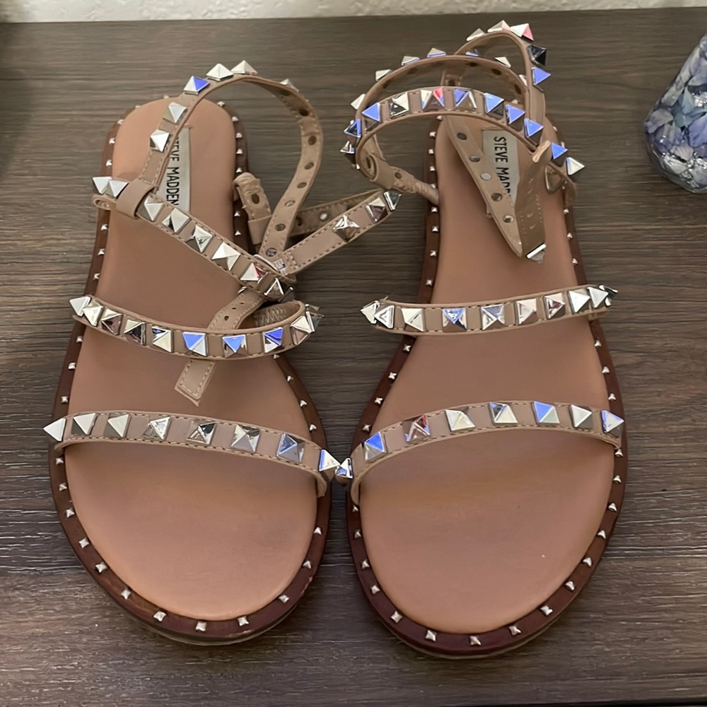 Steve Madden travel flat sandals